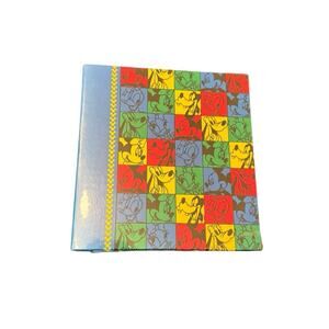 NWT Vintage Holson Mickey and Friends Photo Album 3-Ring Binder 4" x 6" Photos